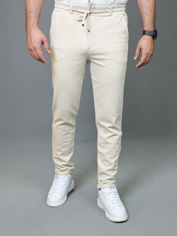 Bej Jogger Pantolon